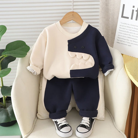 Kids Full Sleeve T-Shirt and Tracksuit Set