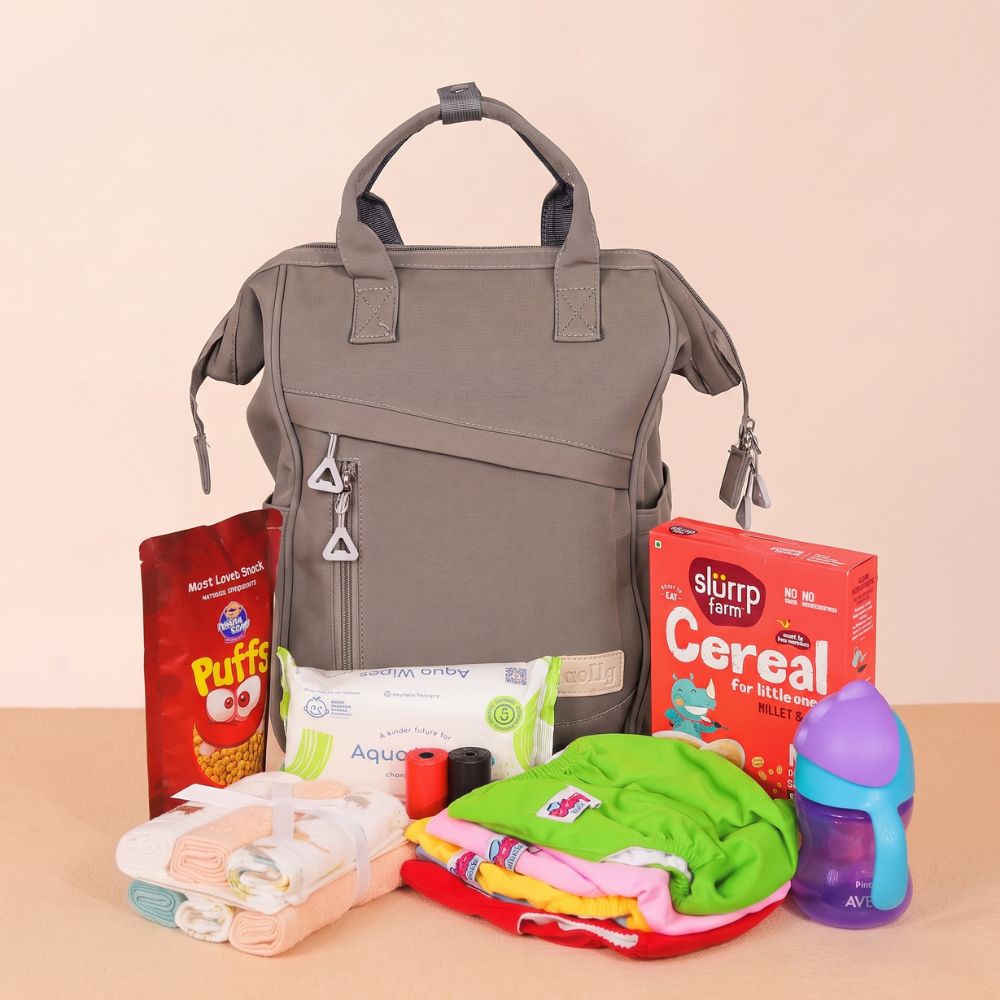 Smart Storage Waterproof Diaper Backpack