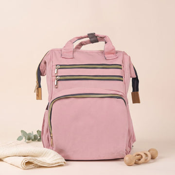 Multi-Compartment Baby Diaper Backpack