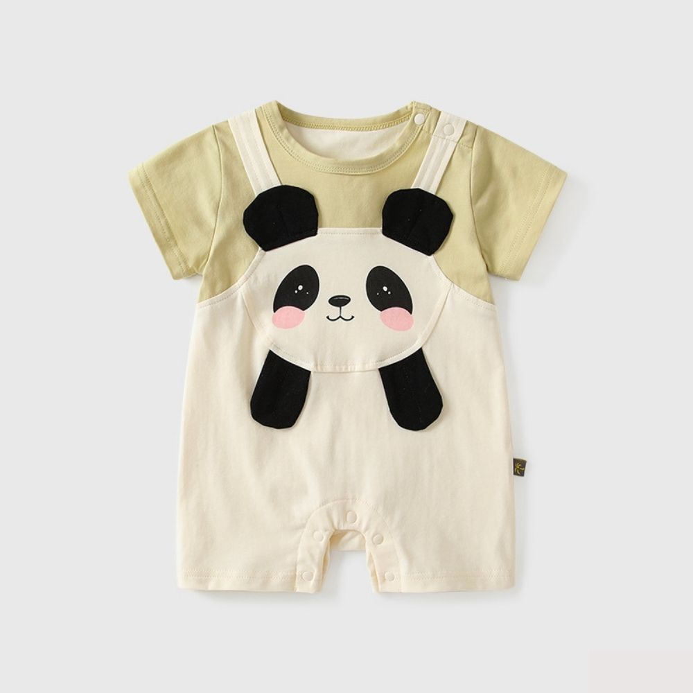 Panda Theme Baby Romper