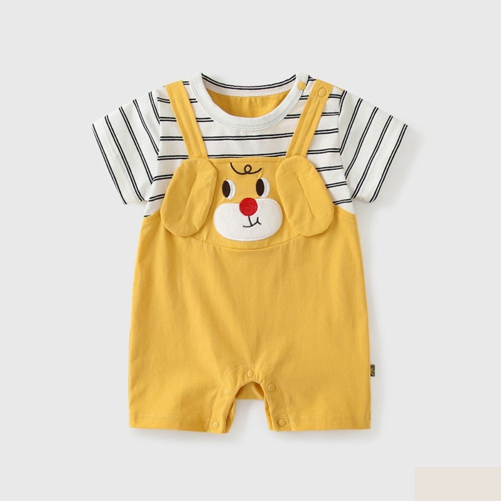 Dog Design Baby Romper