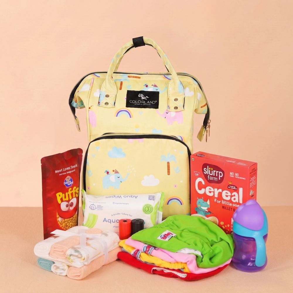 Water Resistant  Mummy Bag Diaper Bag  With Numerous  Easy to Use Storage