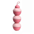 3-Tier Stackable Baby Milk Powder & Snack Storage Container