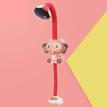Electric Baby Bath Water Shower Head Elephant Toy