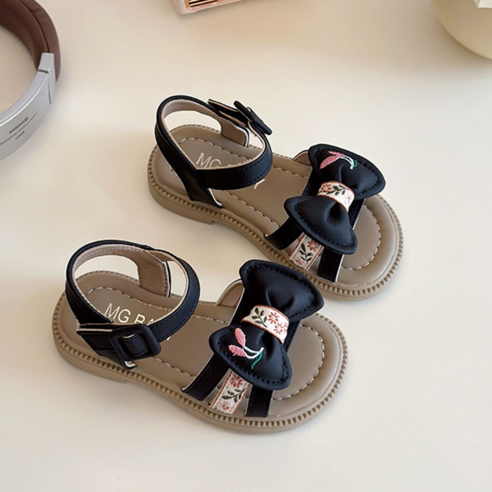 Princess Bow Sandals for Girls