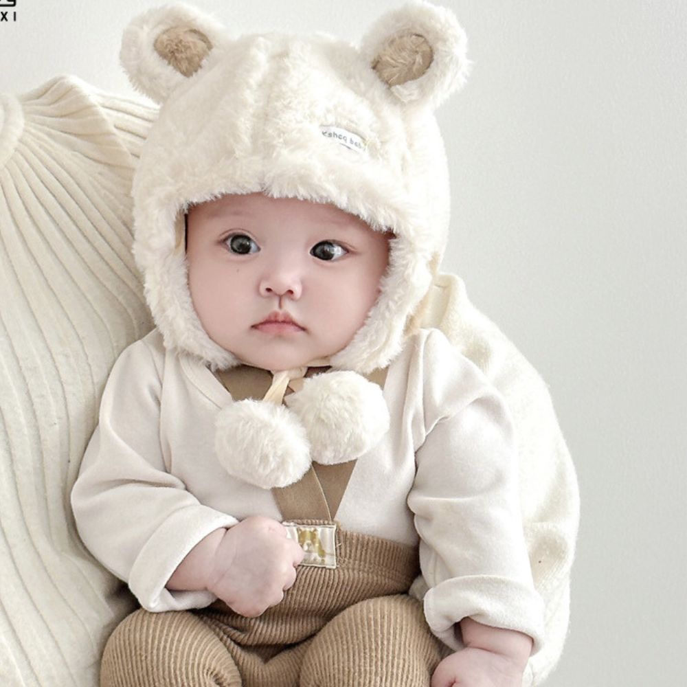 Cozy Baby Fur Winter Cap