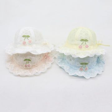 Baby Girl Stylish Hat With Laces 2 - 4 Years