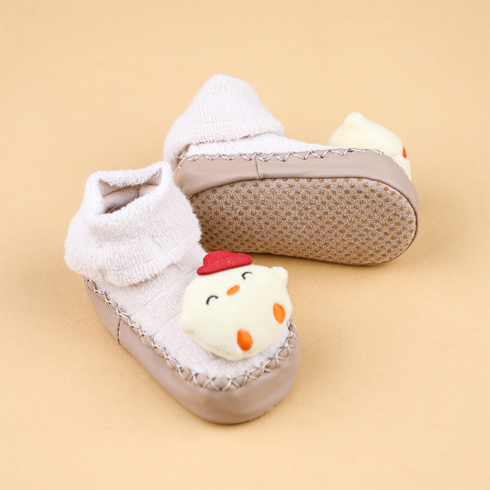 Soft Cute Indoor Slippers  Warm Socks For Baby