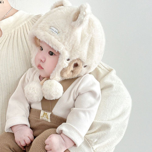 Cozy Baby Fur Winter Cap