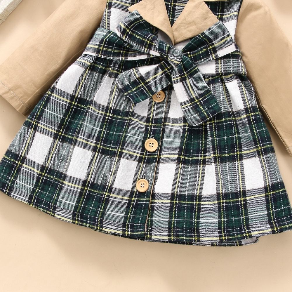 Soft Cotton Summer Checks Baby Frock 9 - 12 M