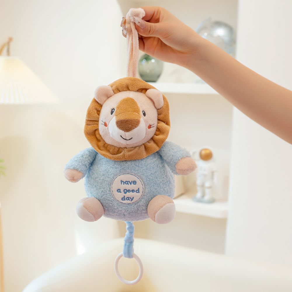 Blue Lion Plush Musical Soft Toy