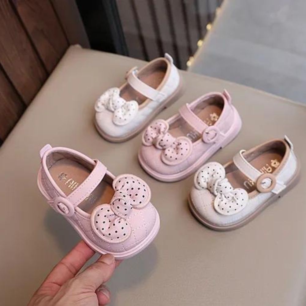 Sandals For Baby Girl With Bow Design