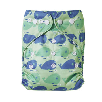 Reusable Stylish Cloth Diaper With Absorbent Inserts