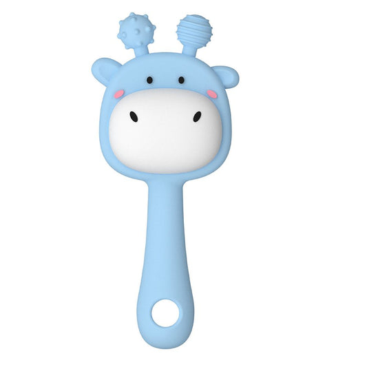 Peek A Boo Giraffe Silicone Rattle & Teether Toys
