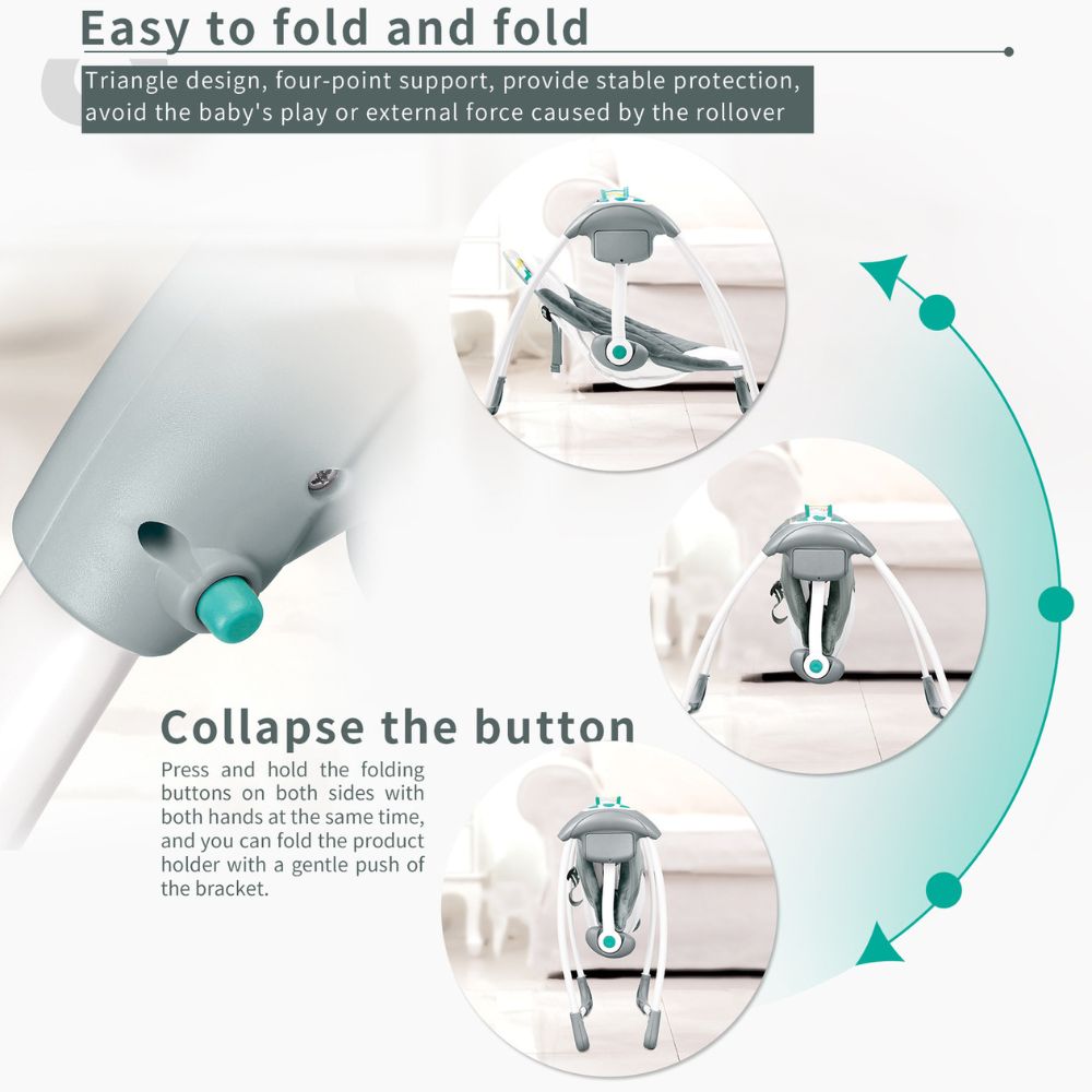 Deluxe Portable Swing for Kids