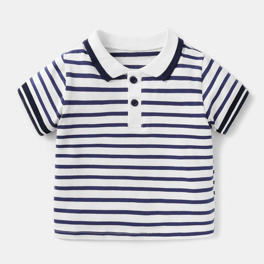 Toddler Baby Polo T-shirt Soft Cotton
