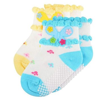 Baby Girl’s Anti-Slip Ankle Socks