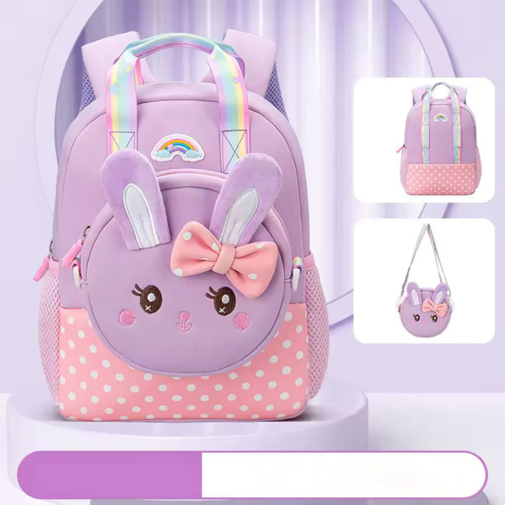 Rabbit Design School Bag Backpack