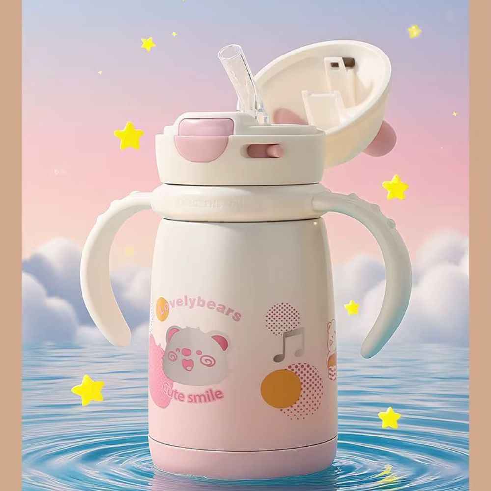 Bears Kids Vacuum Insulated Sipper Bottle