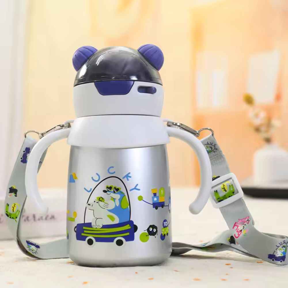 Kids Stainless Steel Vacuum Insulated Sipper Bottle