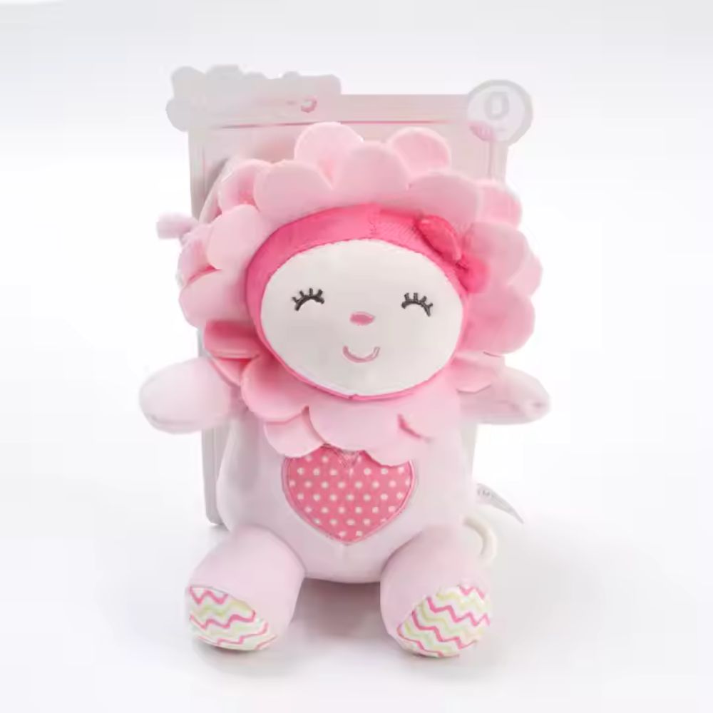 Pink Sunflower Plush Musical Soft Toy!
