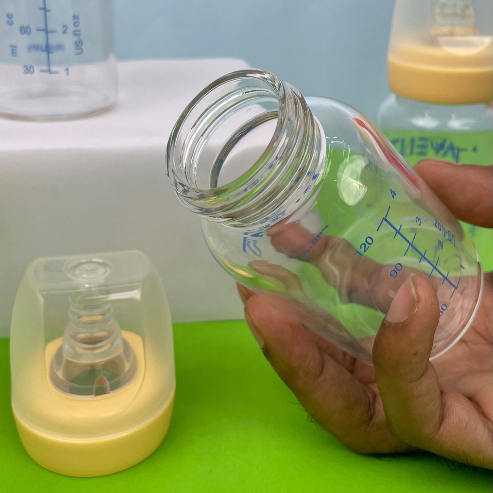 Glass Feeding Bottle for Babies