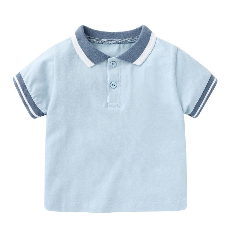 Toddler Baby Polo T-shirt Soft Cotton