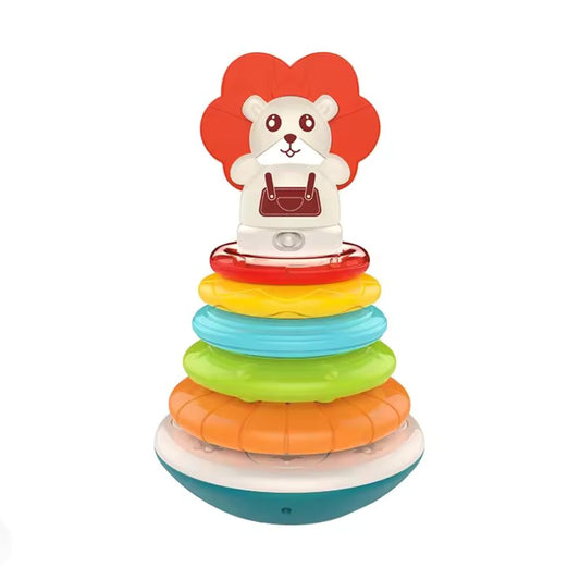 Musical Stacking Rings Toy For Early Education Of Kids Baby