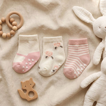 Soft & Cozy Baby Socks – Pack of 3
