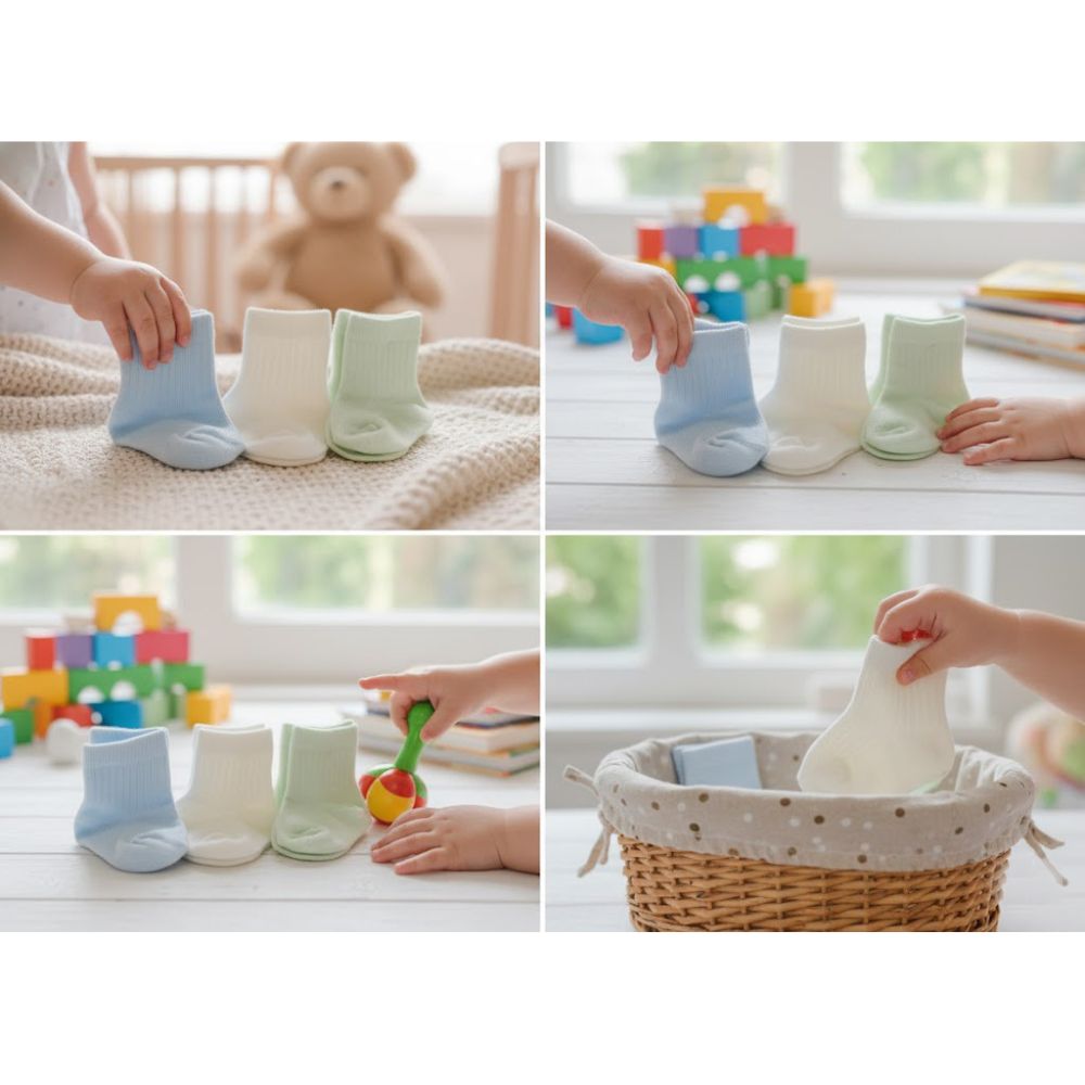 Baby Socks 3-Pack