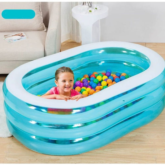 Inflatable Oval Shape Pool for Kids