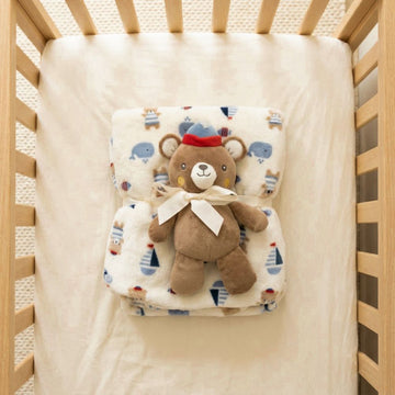 Plush Bear & Blanket Set