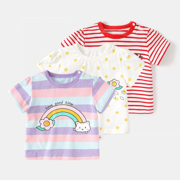 Infant Baby Soft Cute Half T-shirt