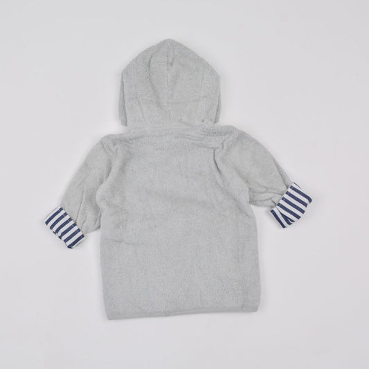 Gentle Elephant Hooded Soft Cotton Bathrobes - 0 to 9 months