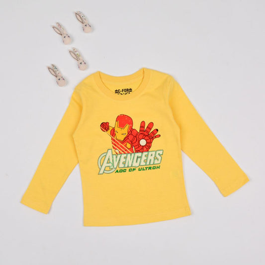 Avengers Full Sleeve Cotton T-shirt