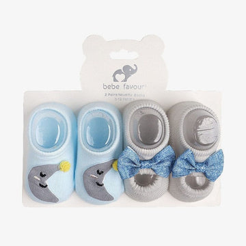 2 Pairs of Baby Socks