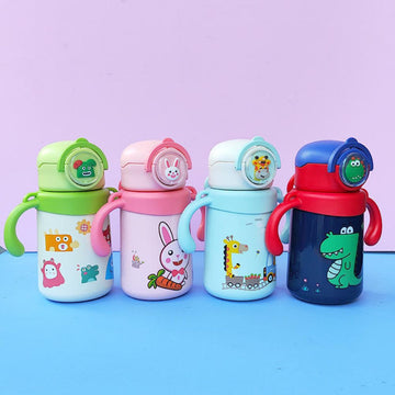 Kids Cartoon Insulated Water Bottle