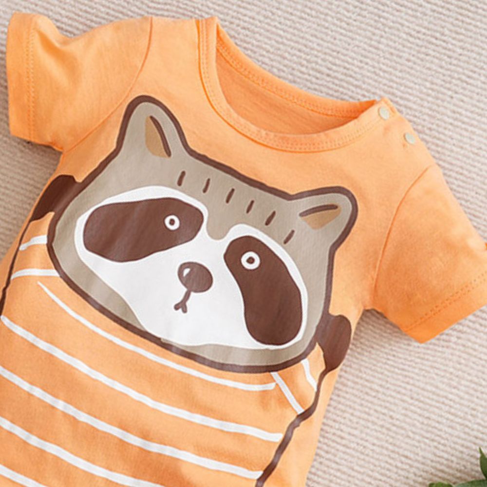 Kids Panda Print Romper