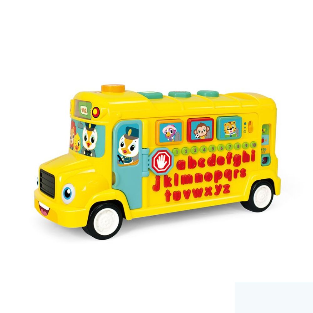 Interactive Musical School Bus Activity Toy