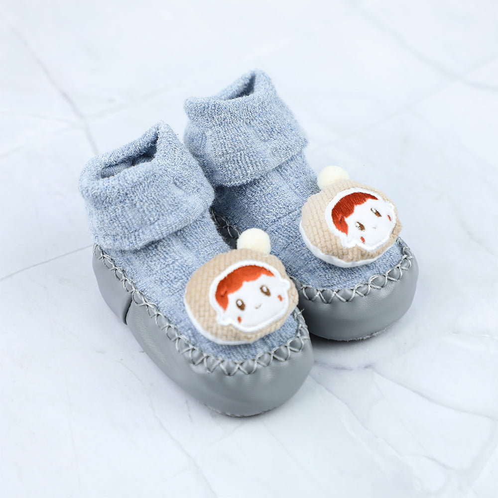 Soft Cute Indoor Slippers  Warm Socks For Baby