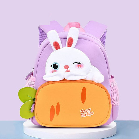 Rabbit And The Carrot School Bag Backpack