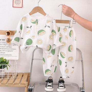 Kids Grapefruit Print Night Suit