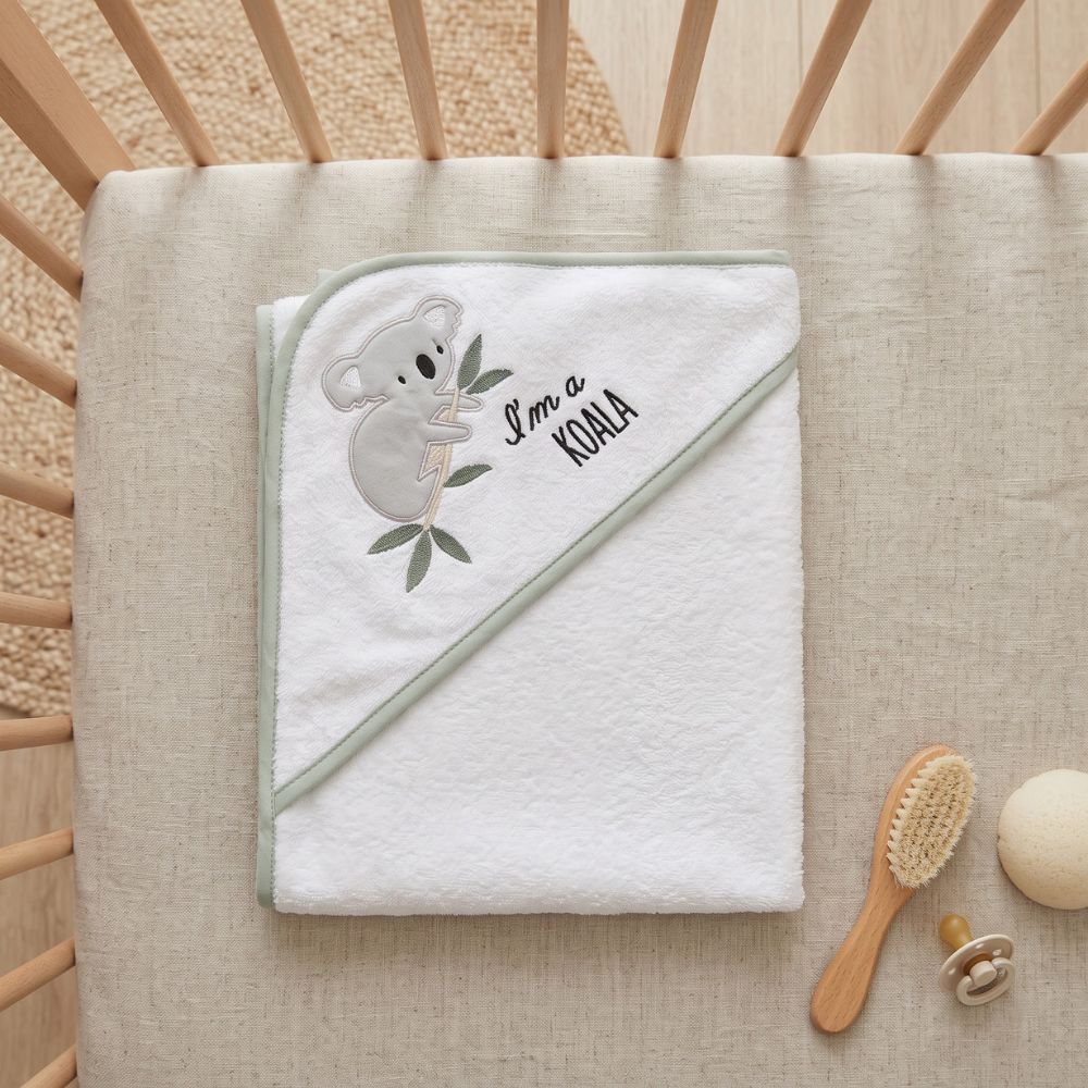 Hooded Towels for Kids – Koala, Giraffe, and Dino Designs
