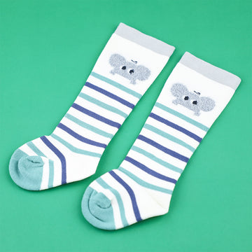 Soft Anti-bacterial Long Mouse Socks For Newborn