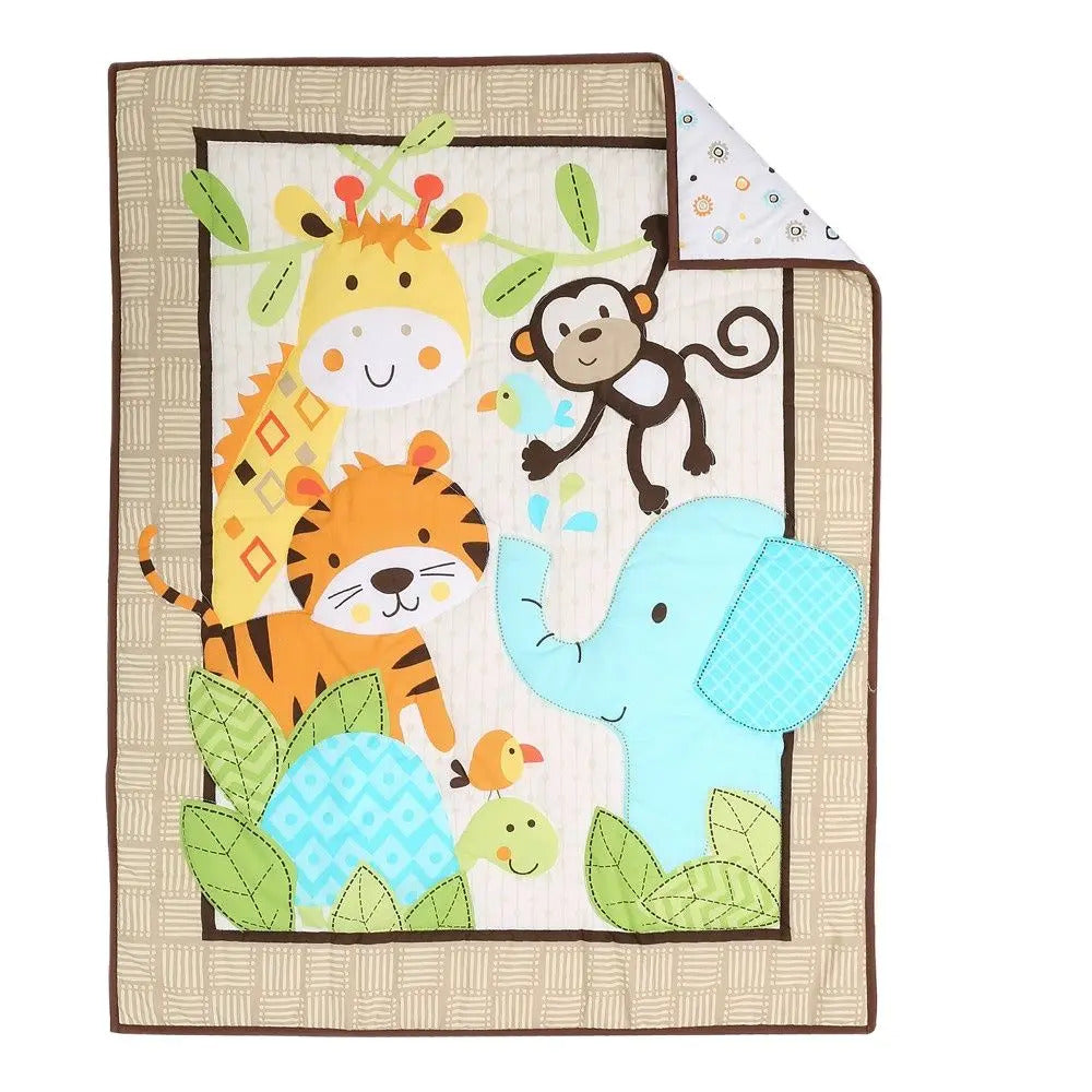 Super Soft Reversible Baby Quilt Blanket