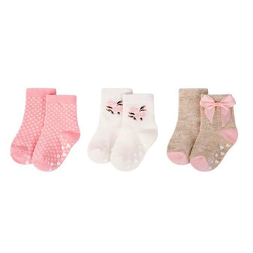 Baby Girls' Socks Pack of 3