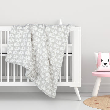 Plush Cloud Double Layer Super Soft Baby Blanket