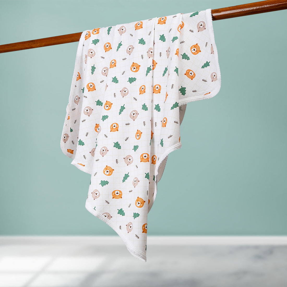 Cotton Soft Baby Swaddle Wrap - 90 x 78 cm