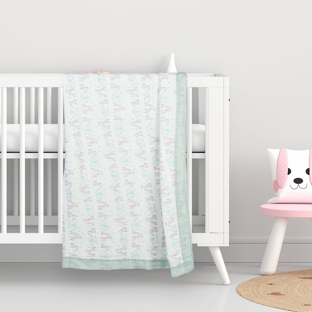 Ultra Soft Muslin Baby Blanket