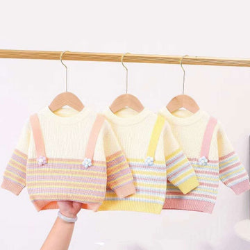 Striped Girls Sweater
